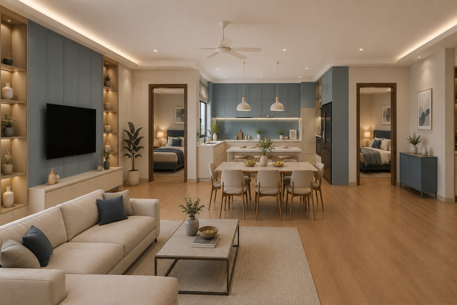 3BHK Interiors
